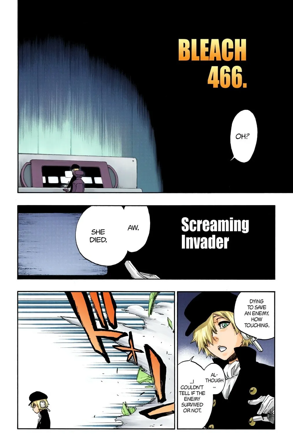 Bleach (Colored) Chapter 466 page 15 - 