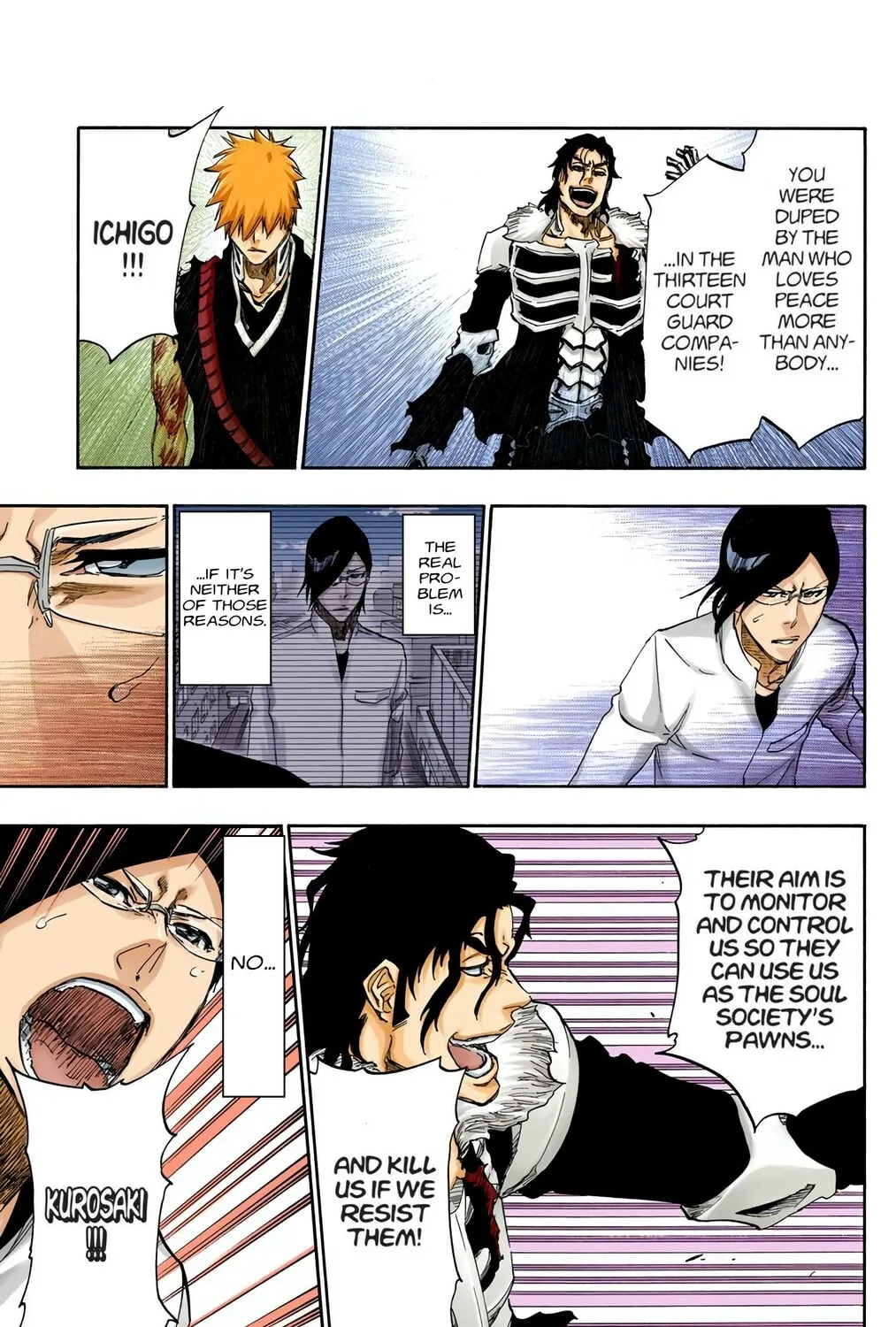 Bleach (Colored) Chapter 474 page 33 - 