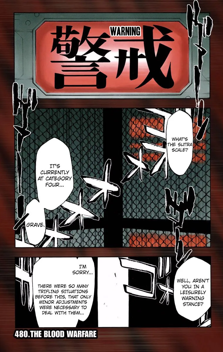 Bleach (Colored) Chapter 480.1 page 4 - 