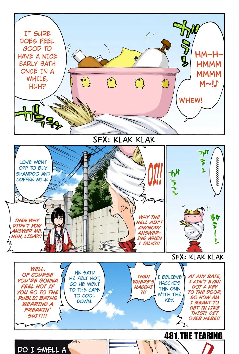 Bleach (Colored) Chapter 481 page 1 - 