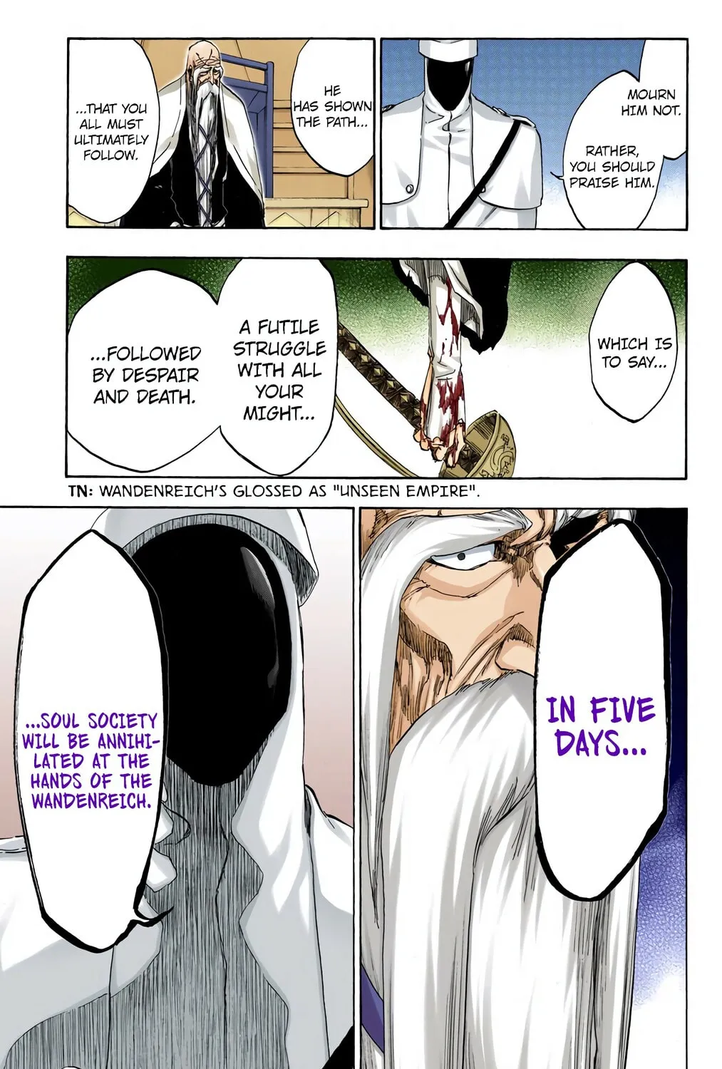 Bleach (Colored) Chapter 483 page 35 - 