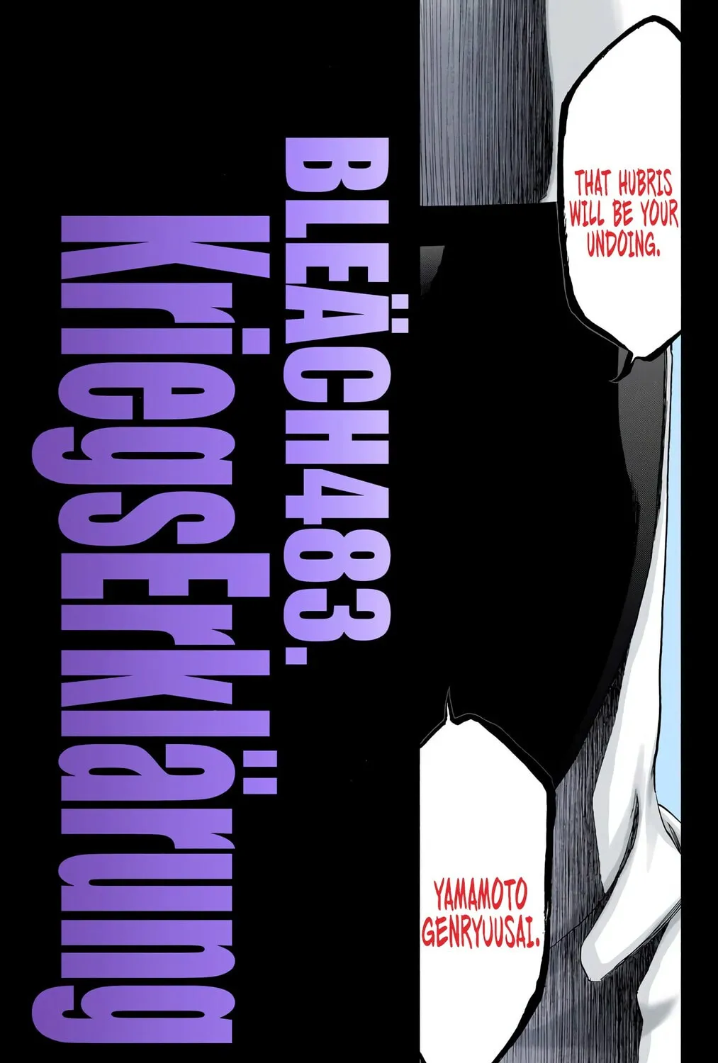 Bleach (Colored) Chapter 483 page 7 - 