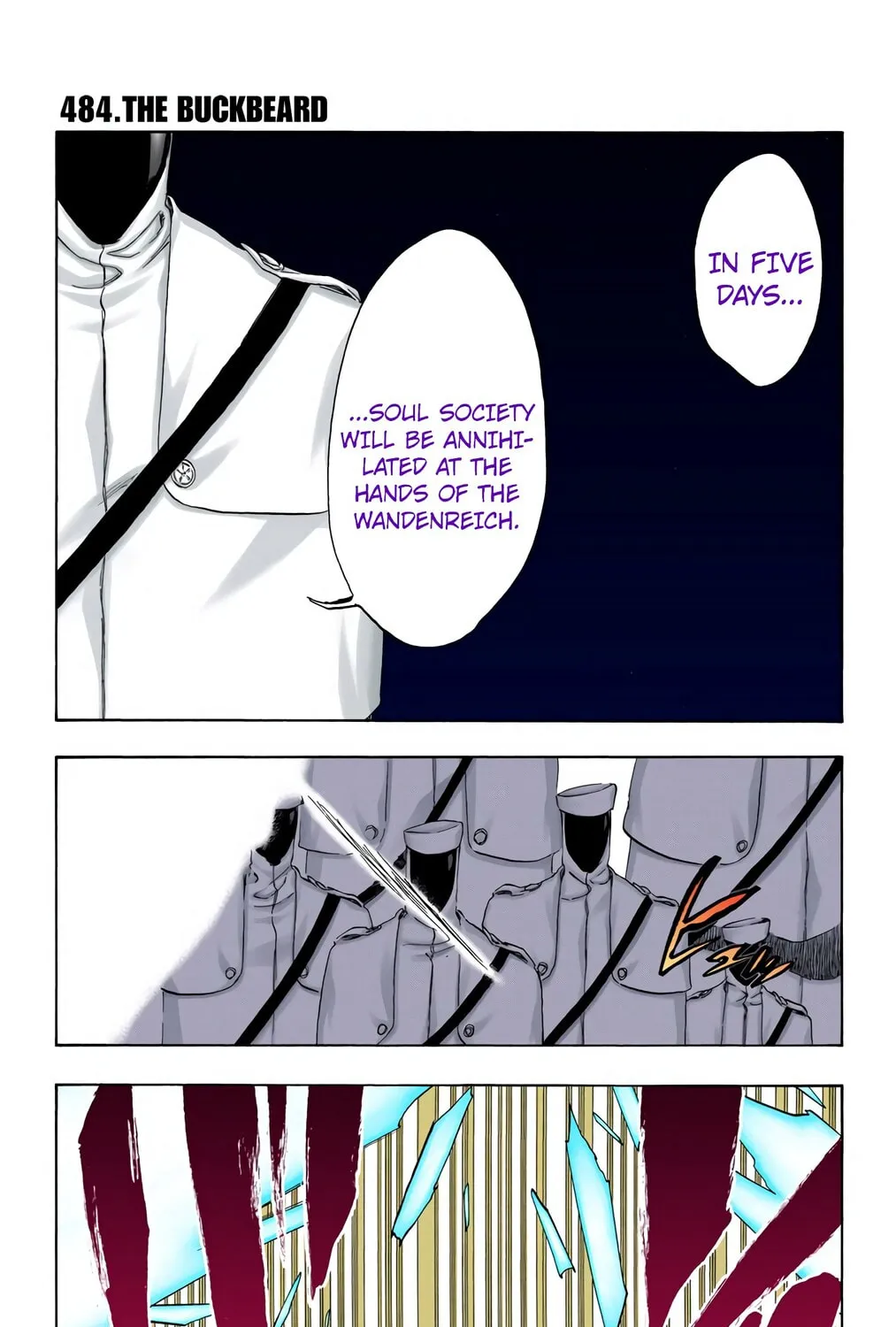 Bleach (Colored) Chapter 484 page 1 - 