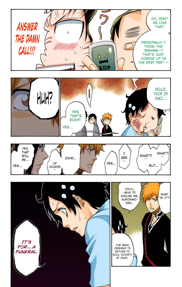 Bleach (Colored) Chapter 485.1 page 8 - 