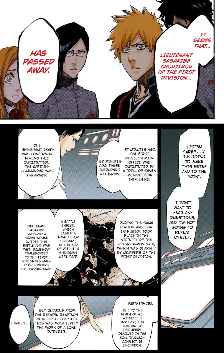 Bleach (Colored) Chapter 485.1 page 9 - 