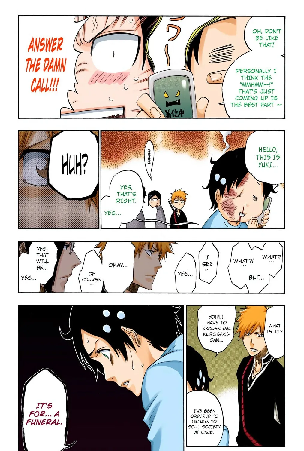 Bleach (Colored) Chapter 485 page 11 - 