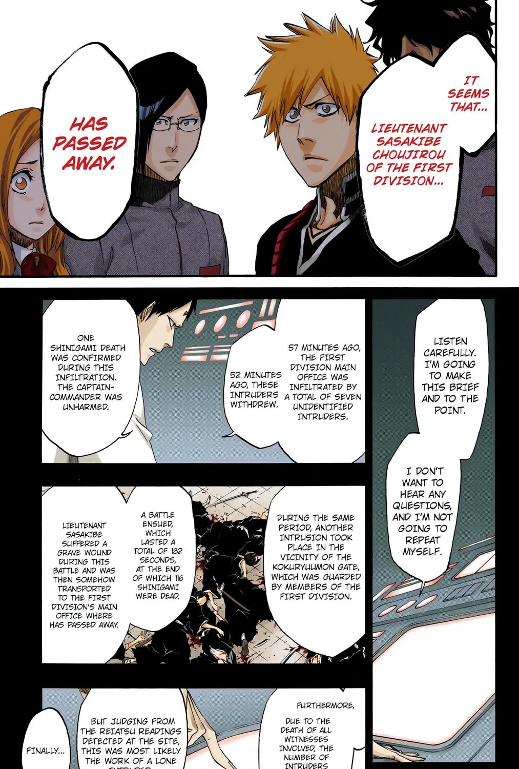 Bleach (Colored) Chapter 485 page 13 - 