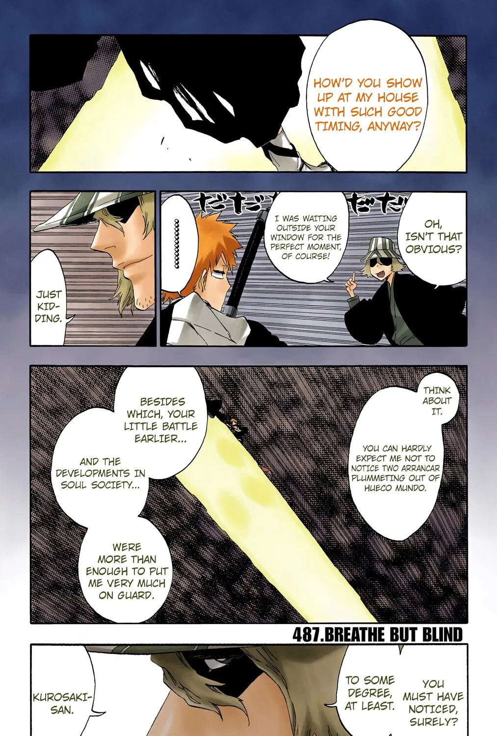Bleach (Colored) Chapter 487 page 1 - 