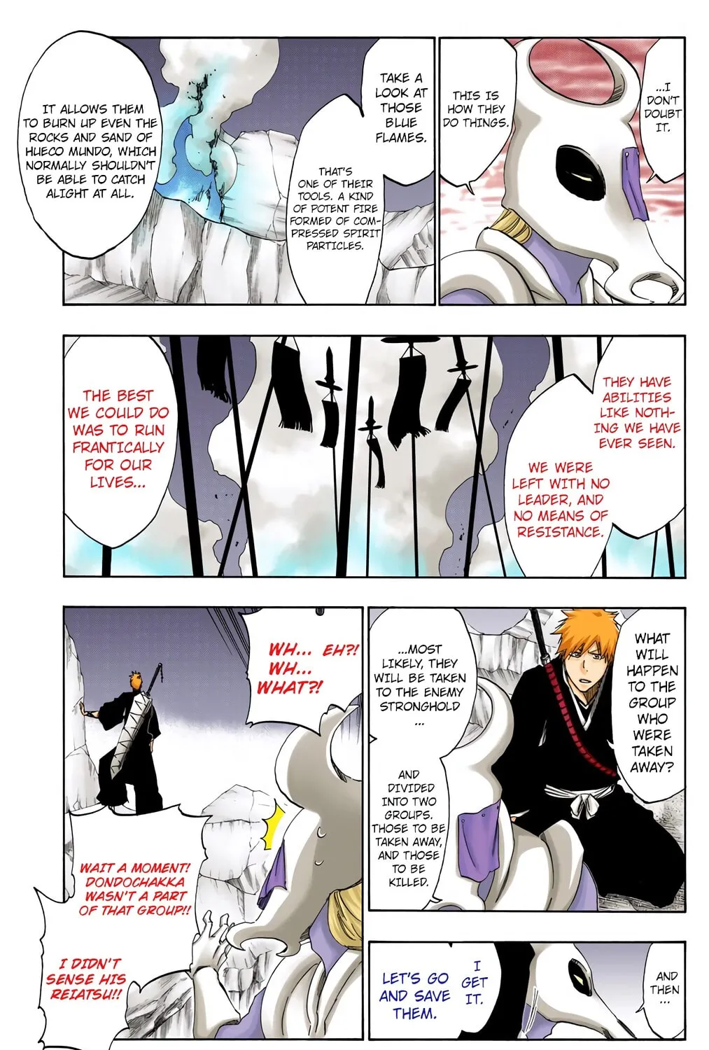 Bleach (Colored) Chapter 487 page 13 - 