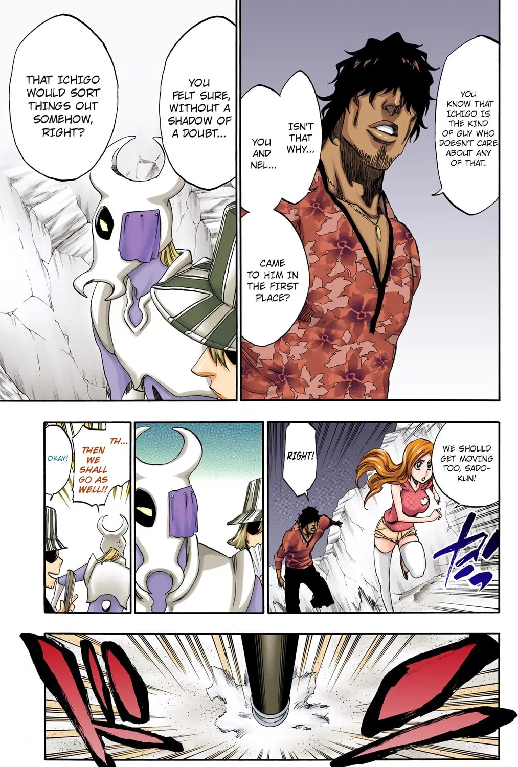 Bleach (Colored) Chapter 487 page 17 - 