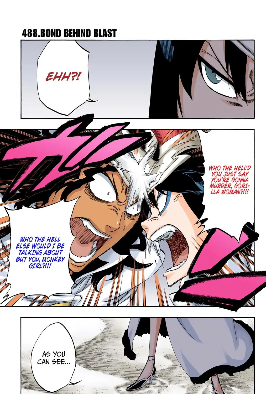 Bleach (Colored) Chapter 488 page 1 - 