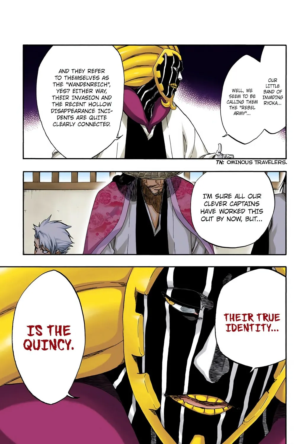 Bleach (Colored) Chapter 488 page 21 - 