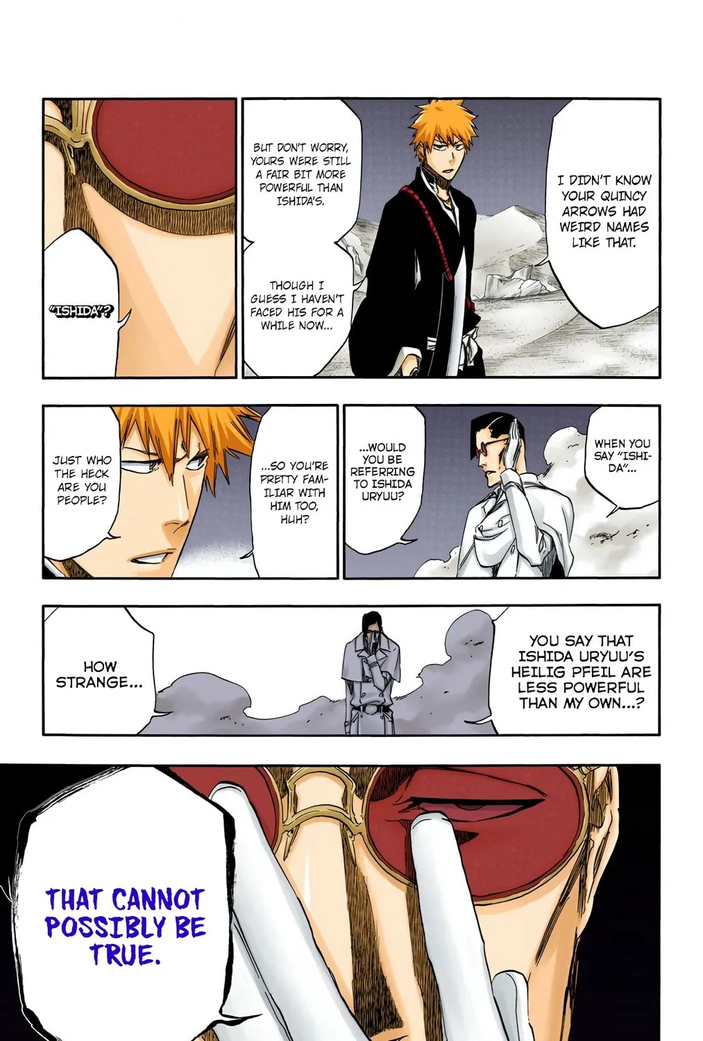 Bleach (Colored) Chapter 490 page 15 - 