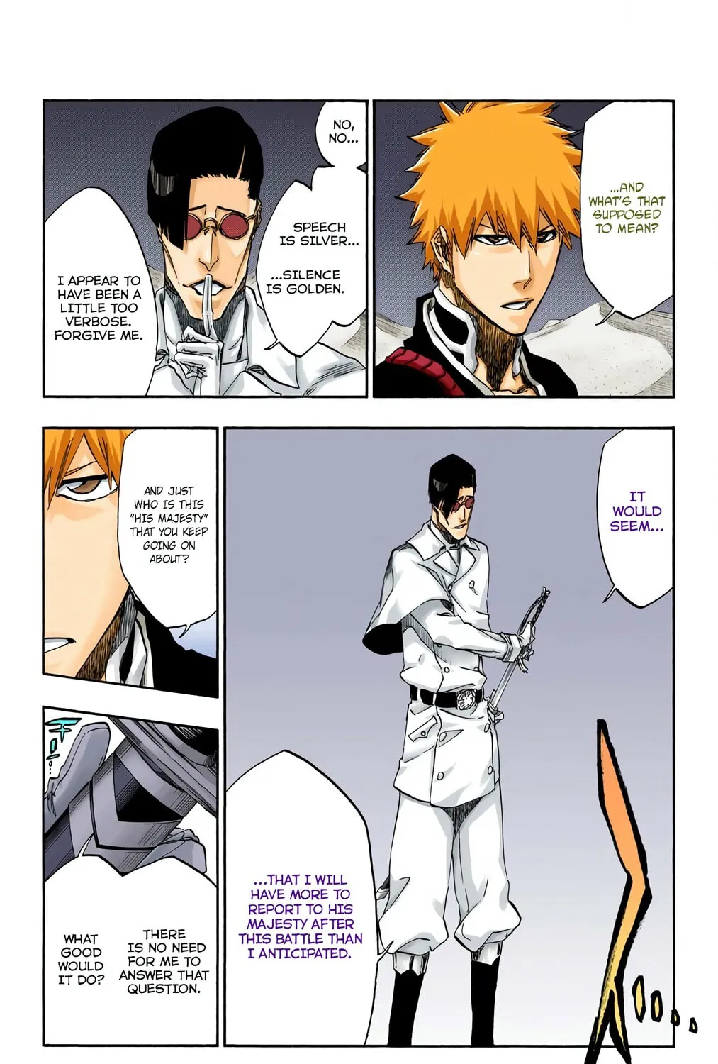 Bleach (Colored) Chapter 490 page 17 - 