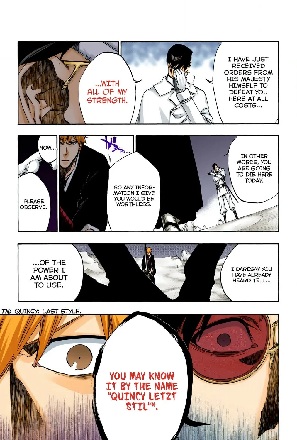 Bleach (Colored) Chapter 490 page 19 - 
