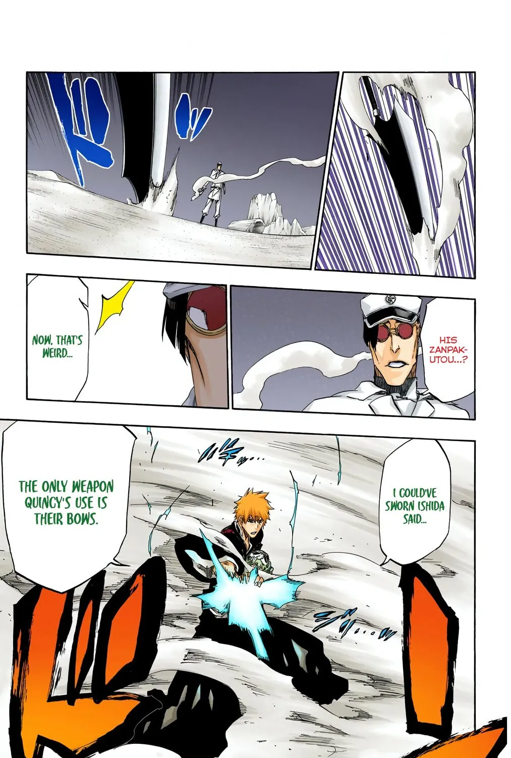 Bleach (Colored) Chapter 490 page 7 - 