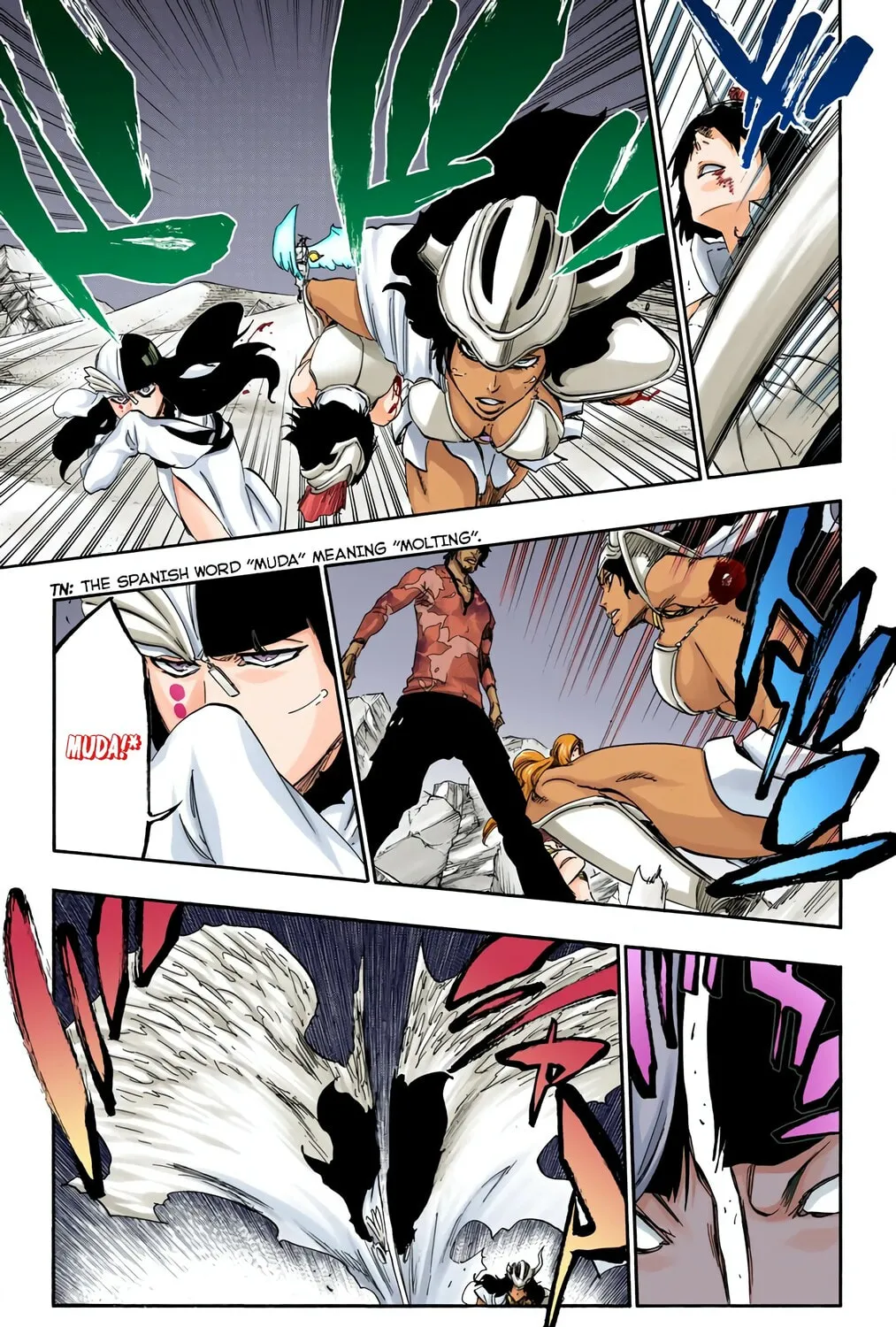 Bleach (Colored) Chapter 493 page 13 - 
