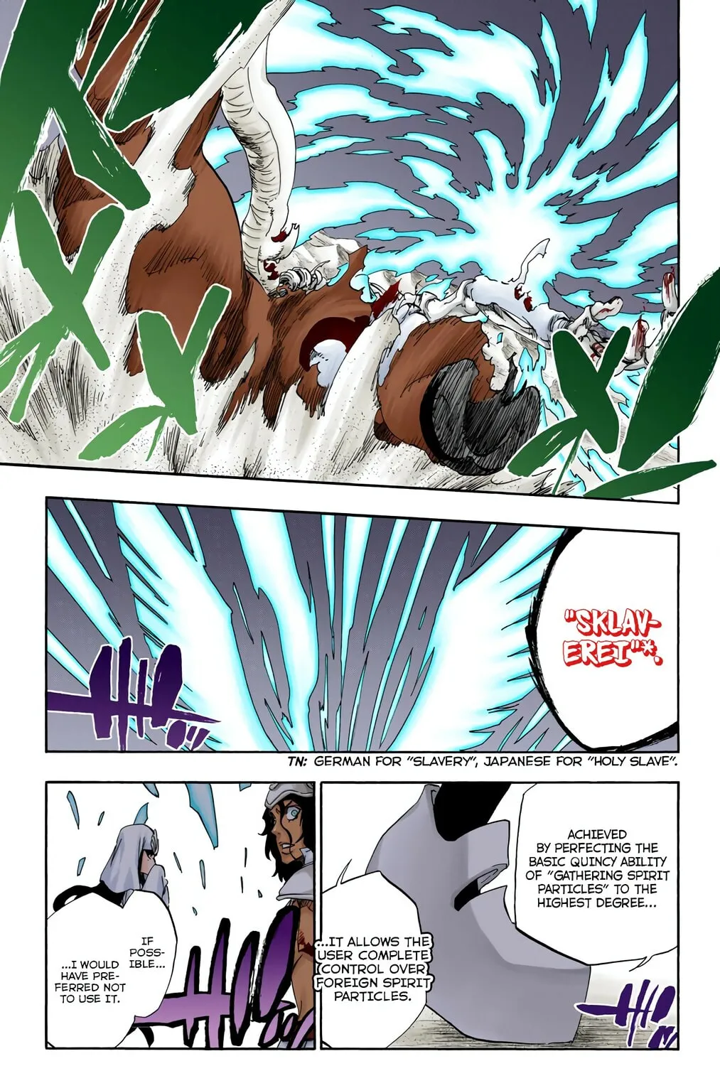 Bleach (Colored) Chapter 493 page 9 - 