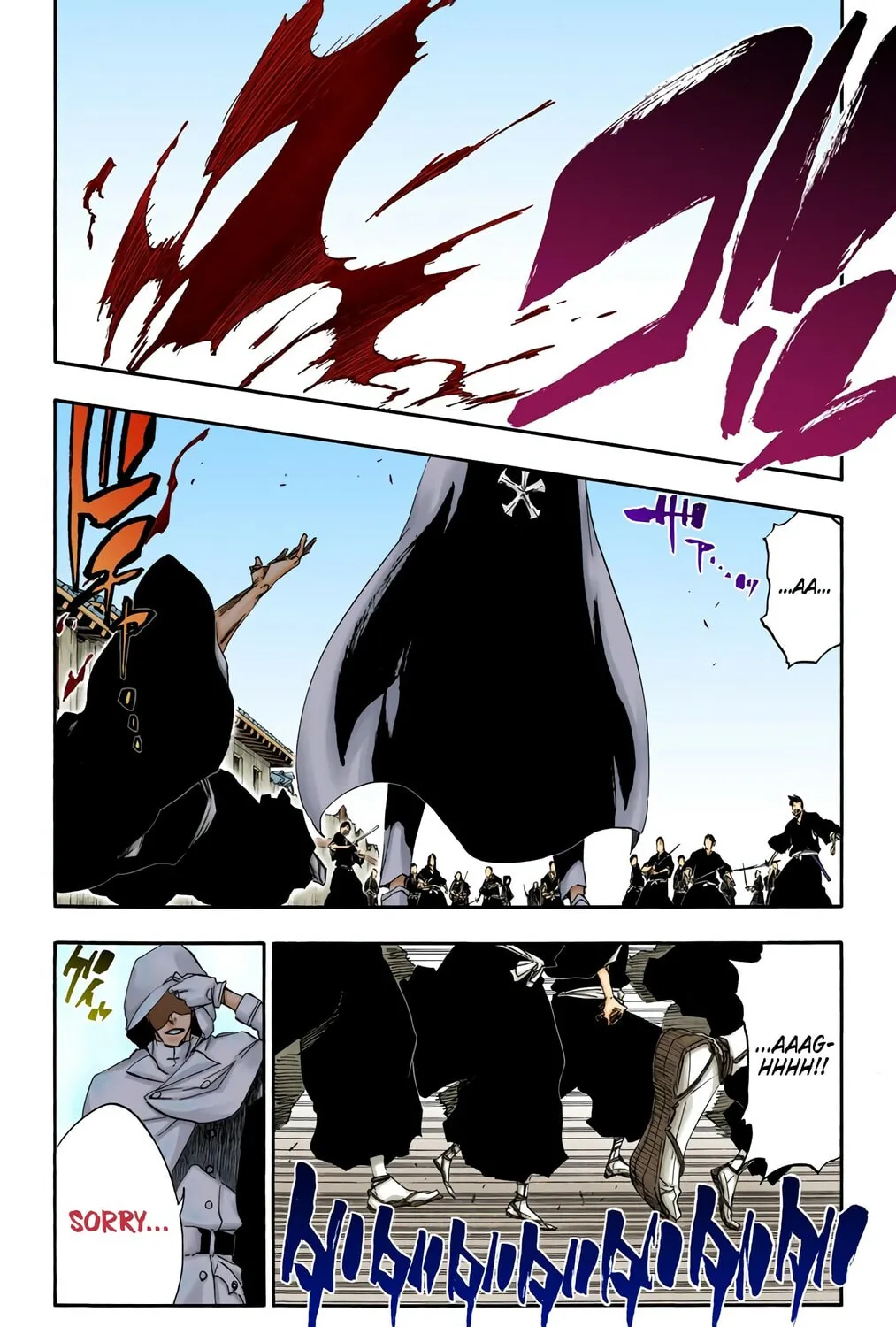 Bleach (Colored) Chapter 494 page 27 - 