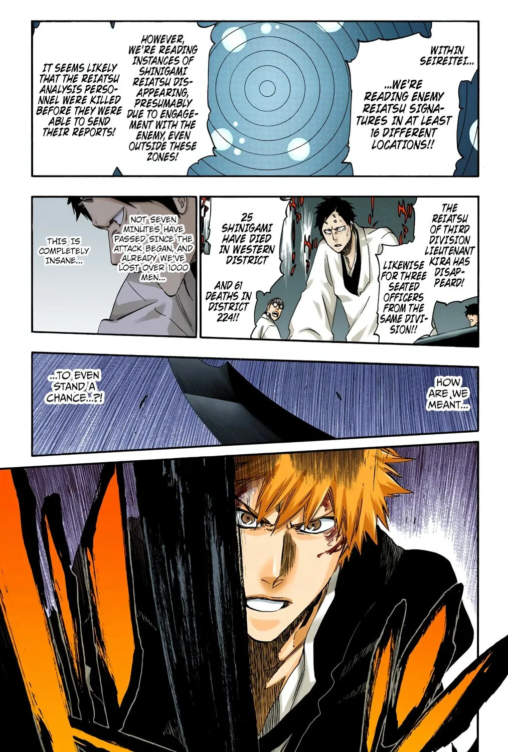 Bleach (Colored) Chapter 494 page 33 - 