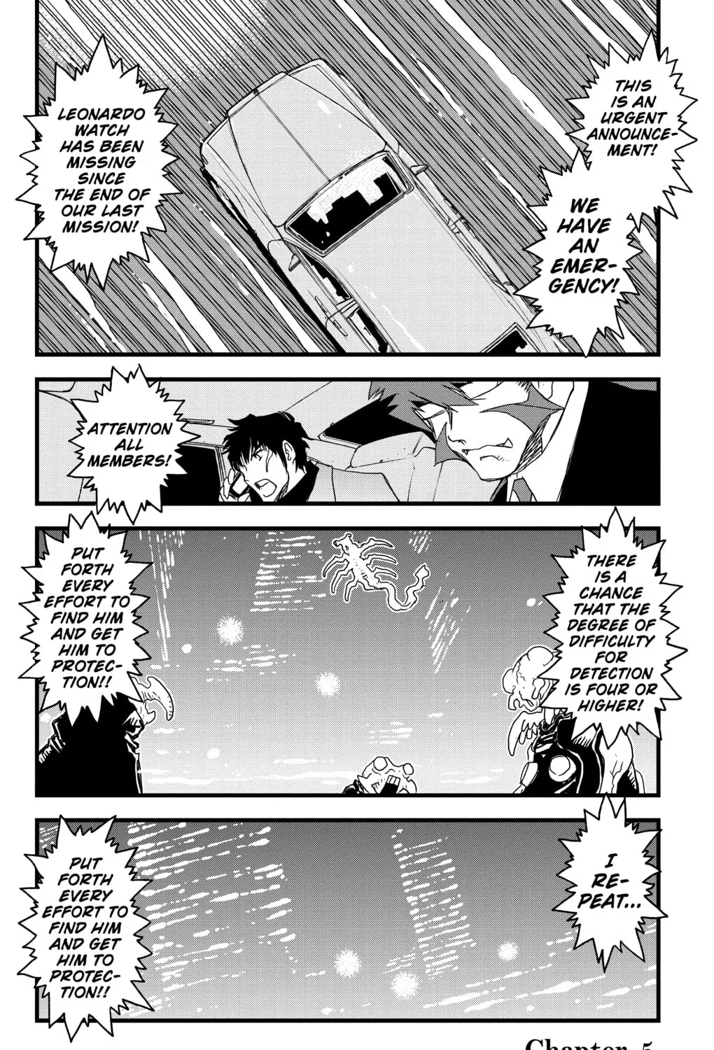 Blood Blockade Battlefront Chapter 33 page 1 - 