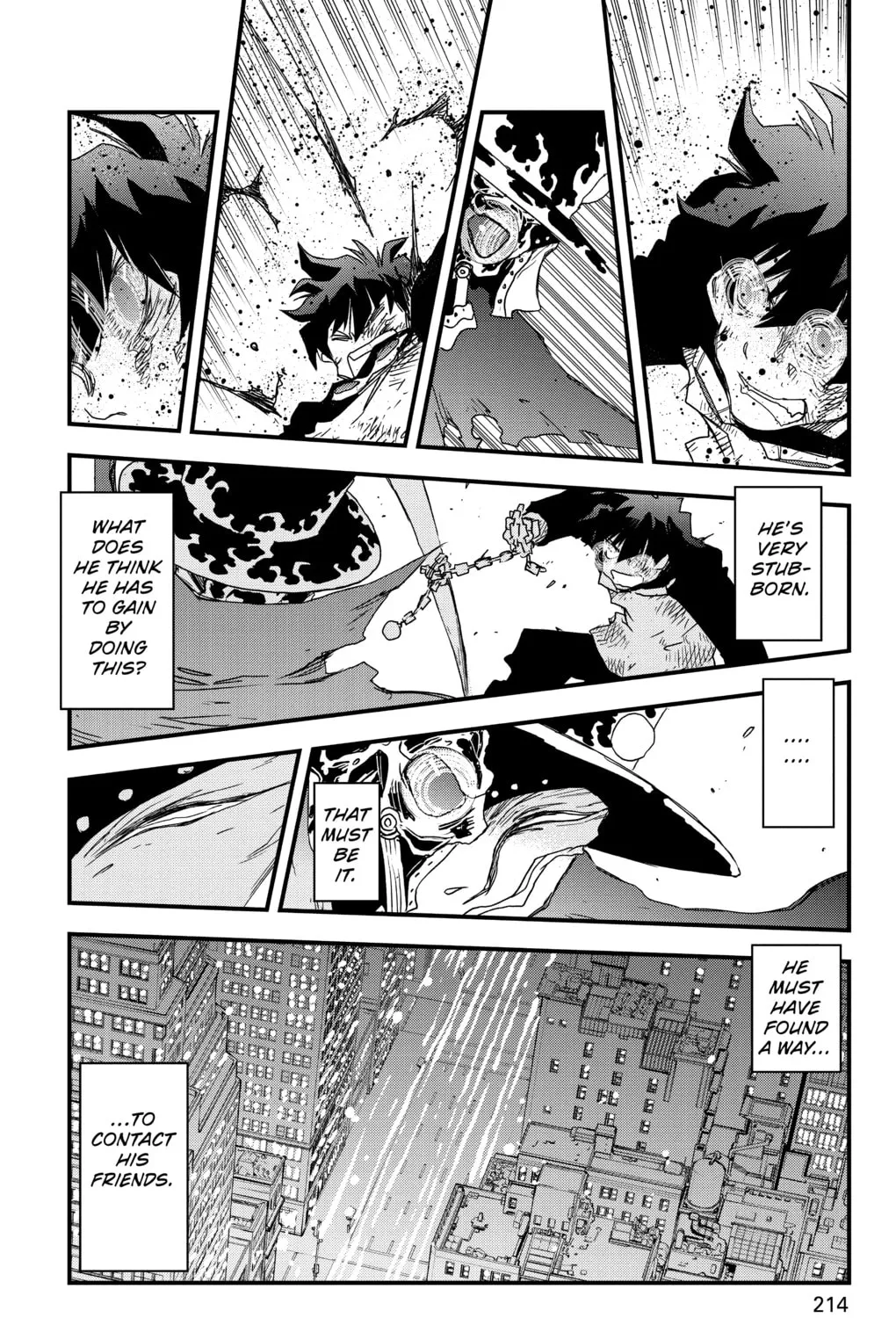 Blood Blockade Battlefront Chapter 33 page 27 - 