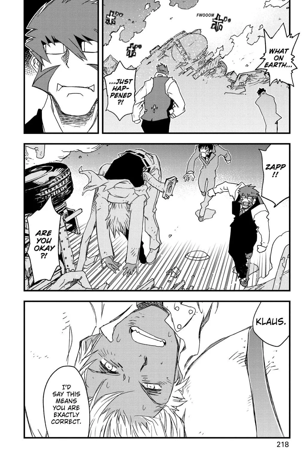 Blood Blockade Battlefront Chapter 33 page 35 - 