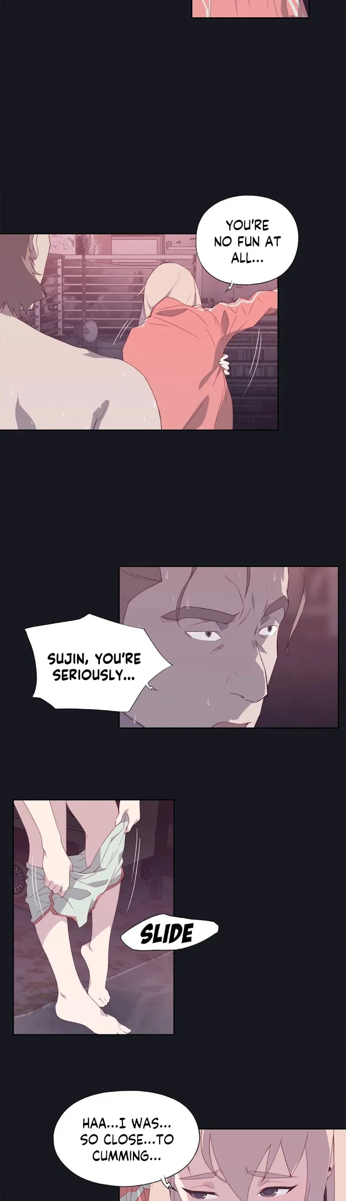 Blood on the wall Chapter 13 page 18 - 