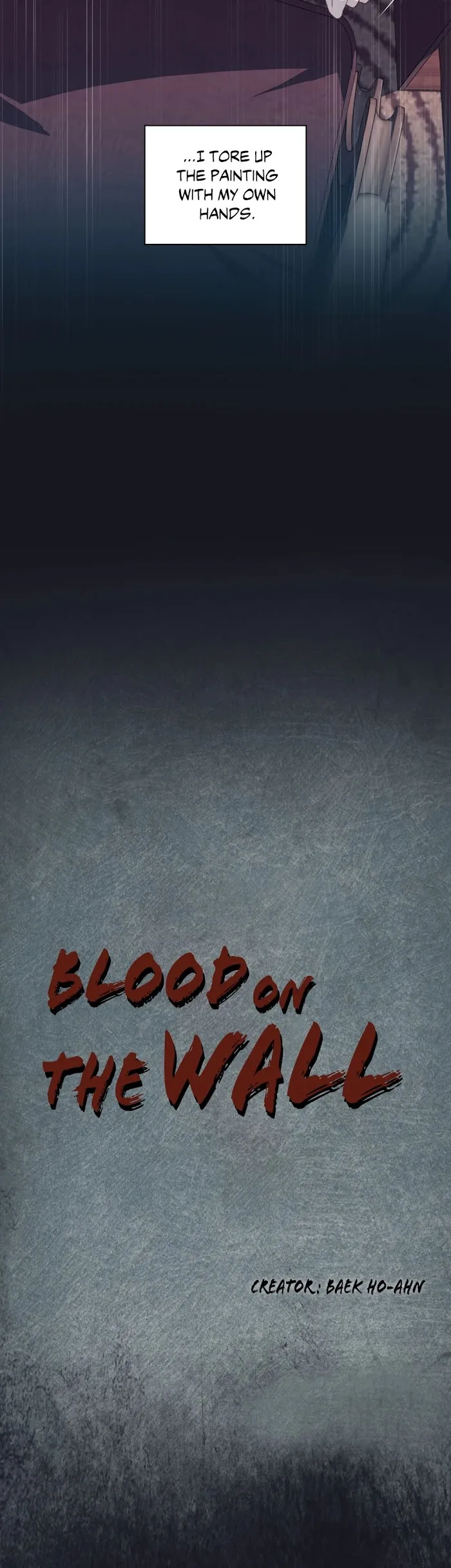 Blood on the wall Chapter 13 page 5 - 