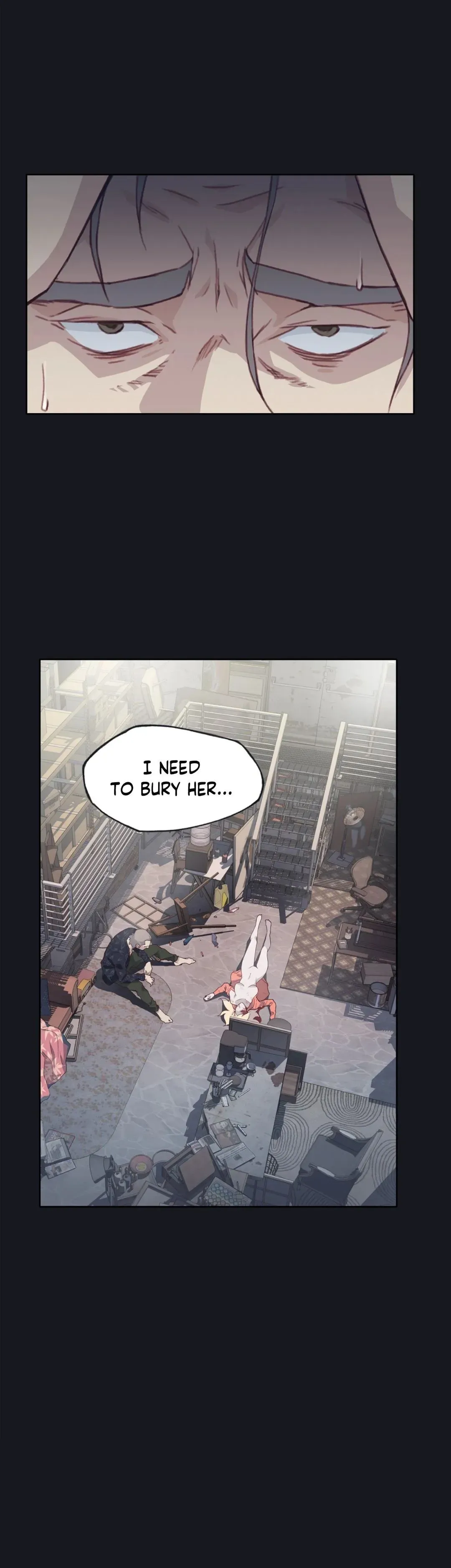 Blood on the wall Chapter 16 page 4 - 