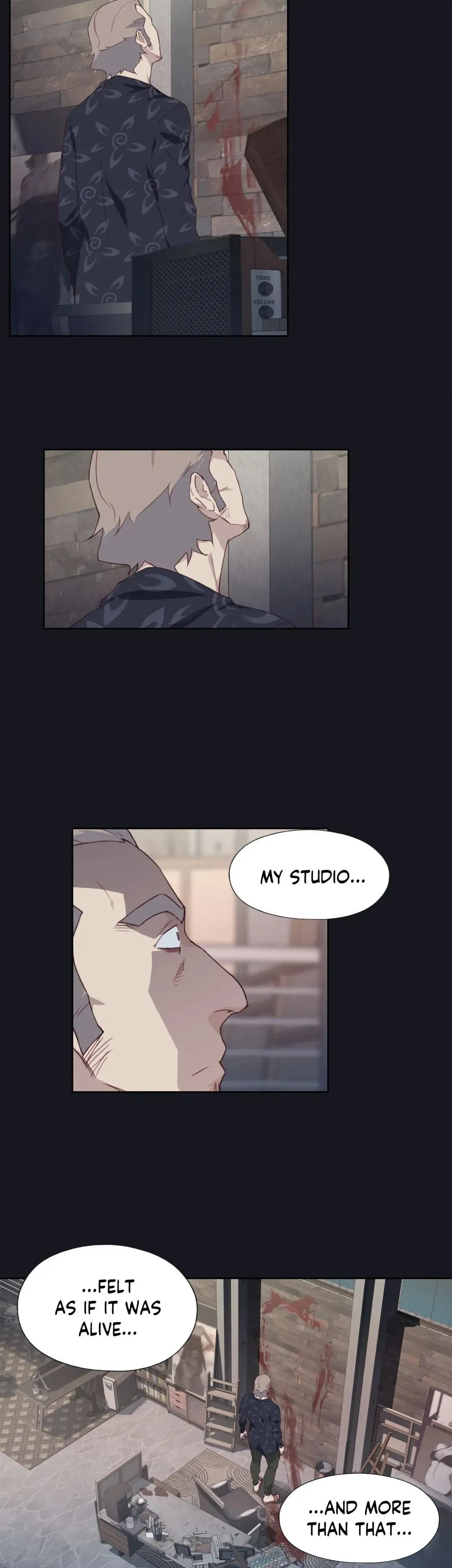 Blood on the wall Chapter 22 page 14 - 