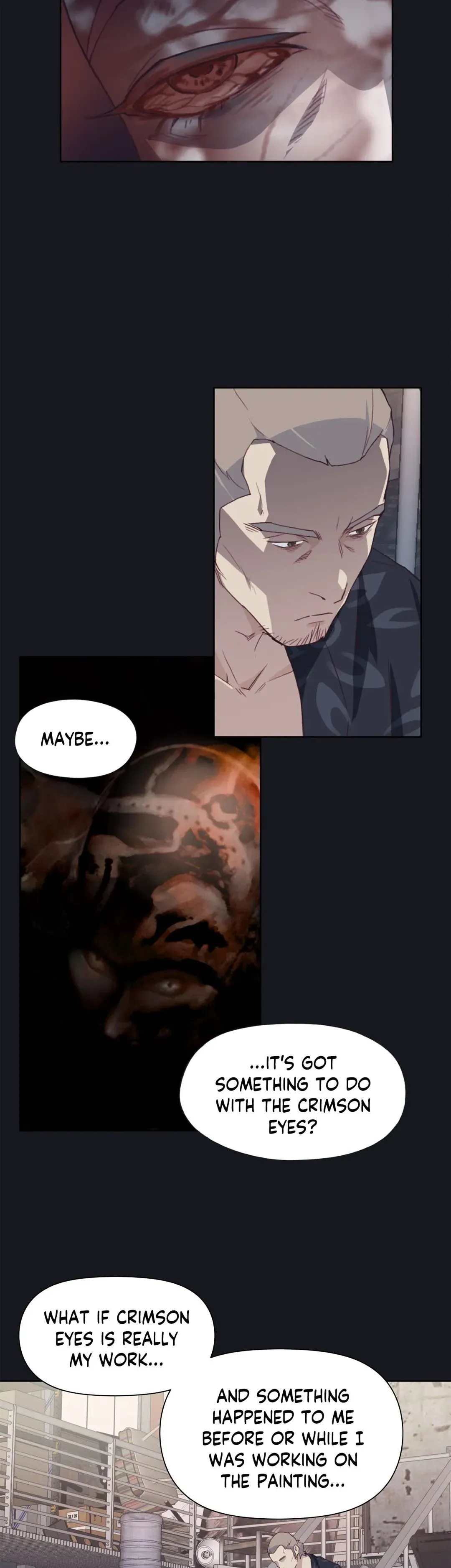 Blood on the wall Chapter 22 page 25 - 