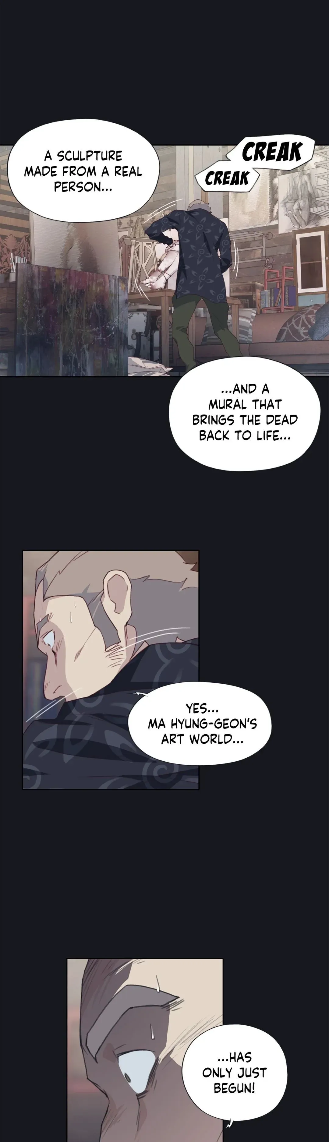 Blood on the wall Chapter 23 page 11 - 