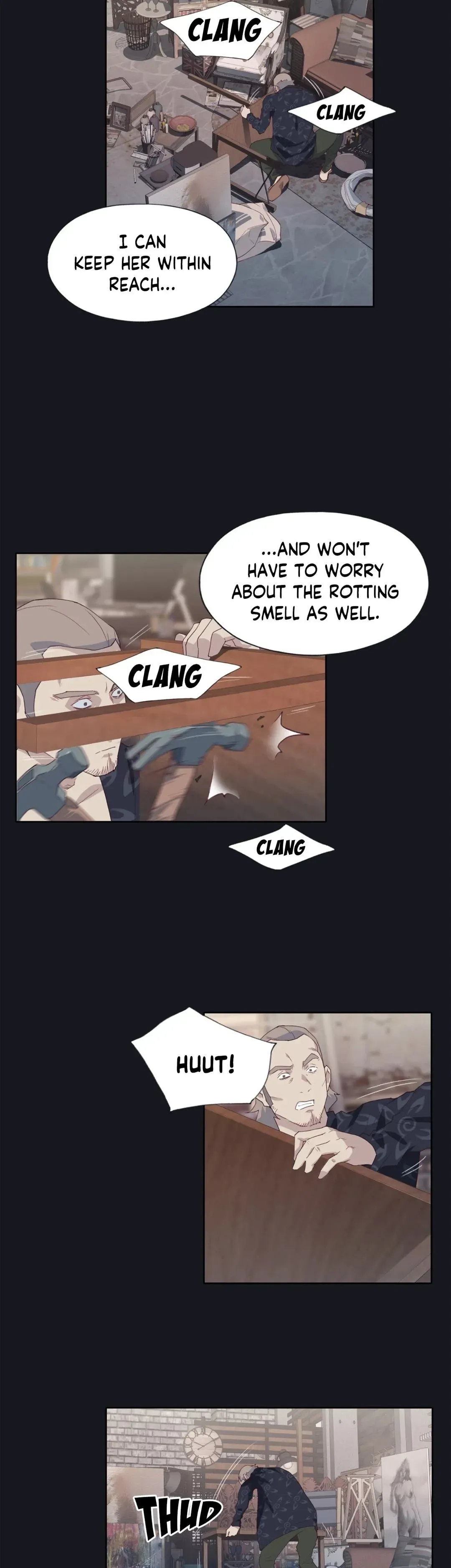 Blood on the wall Chapter 23 page 6 - 