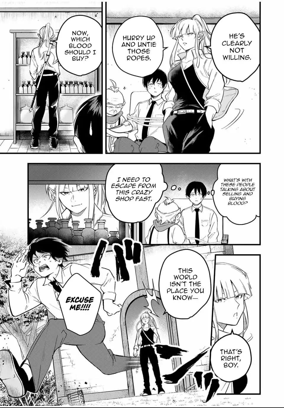 Blood Skills For Surviving in Another World Chapter 1 page 7 - 