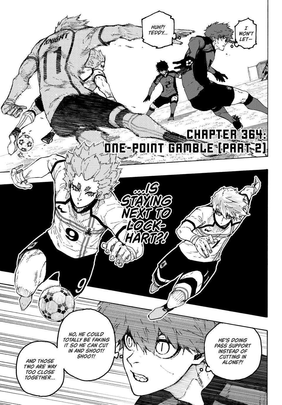 Blue Lock Chapter 364.2 page 1 - 