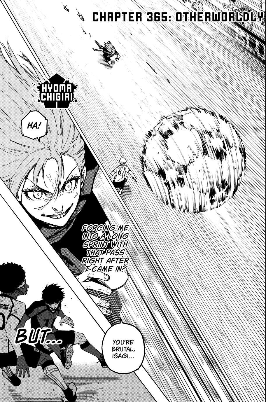 Blue Lock Chapter 365 page 1 - 