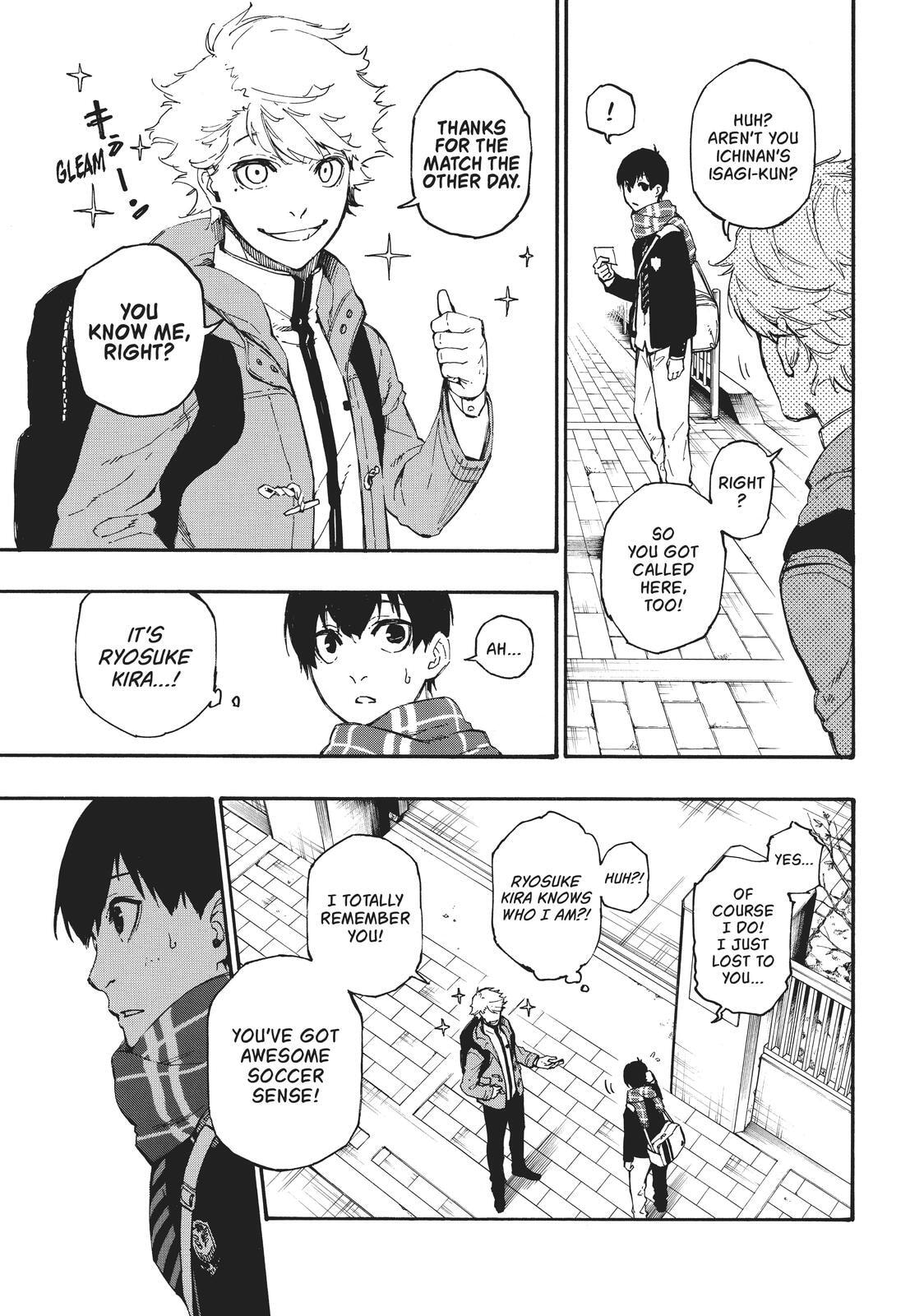 Blue Lock Chapter 1 page 38 - 