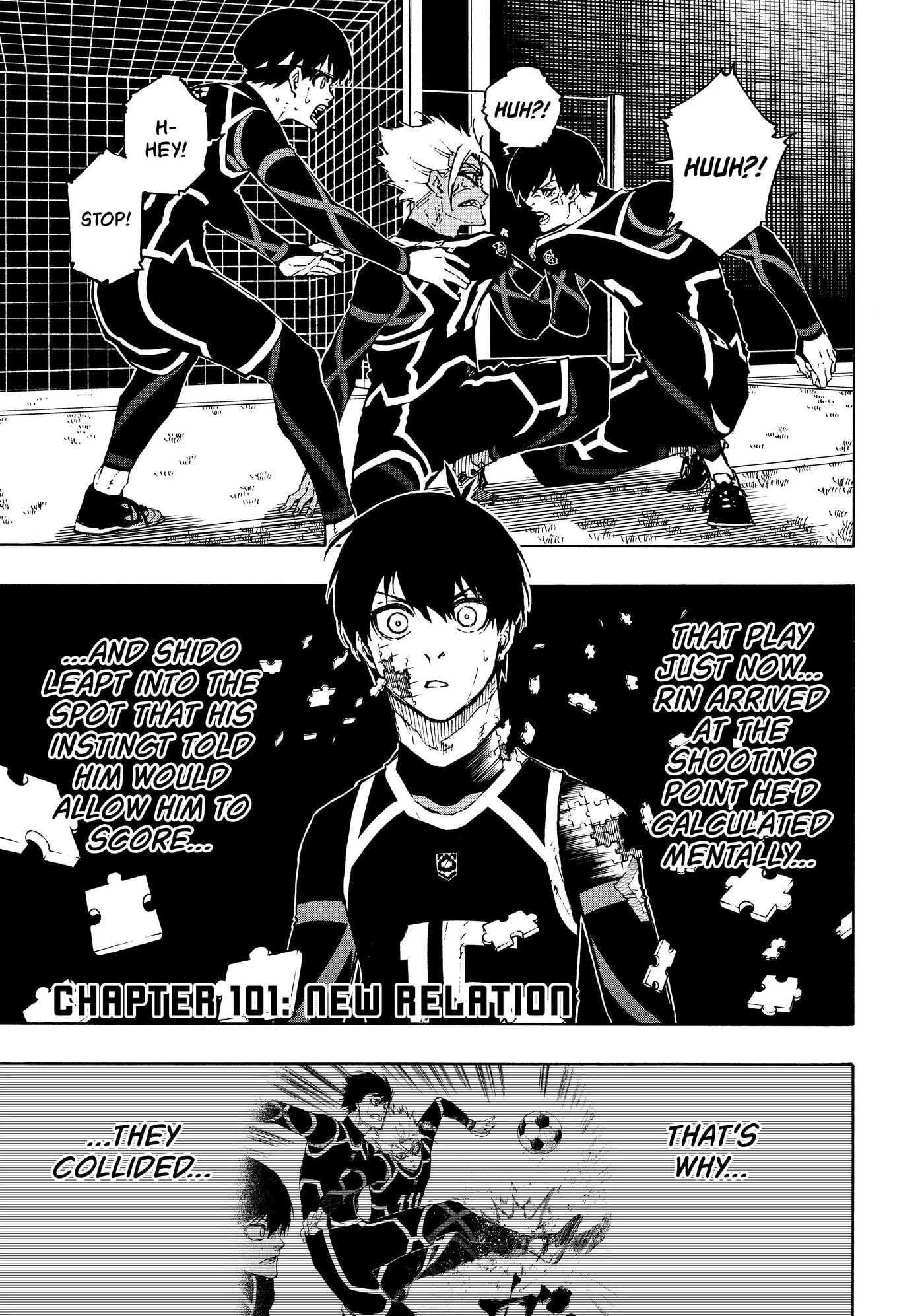 Blue Lock Chapter 101 page 1 - 