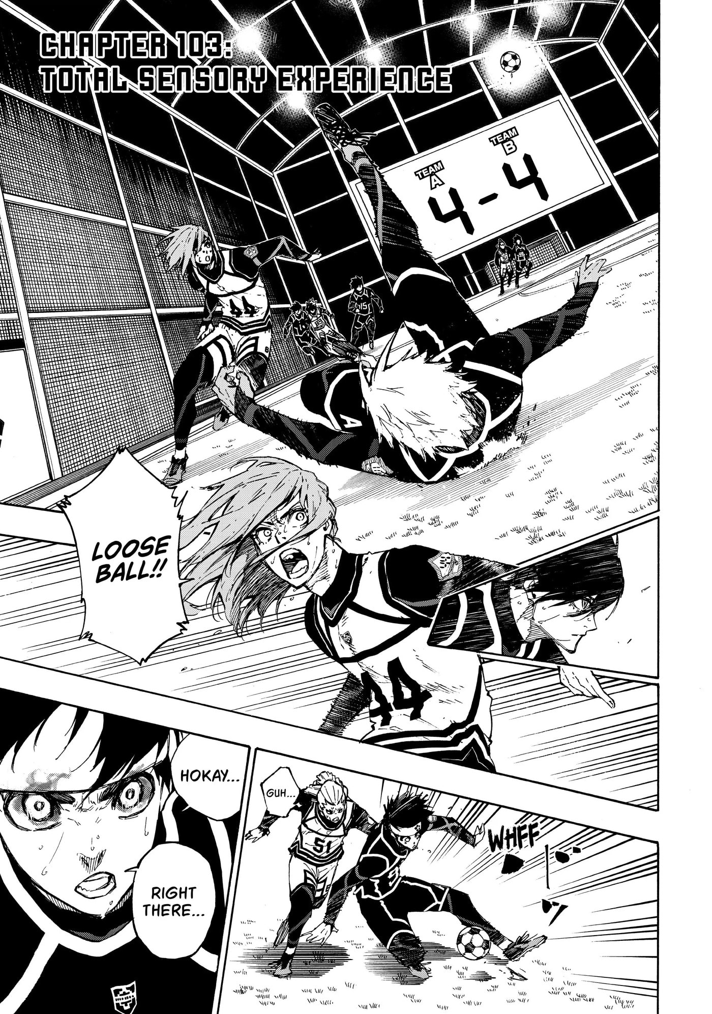 Blue Lock Chapter 103 page 1 - 