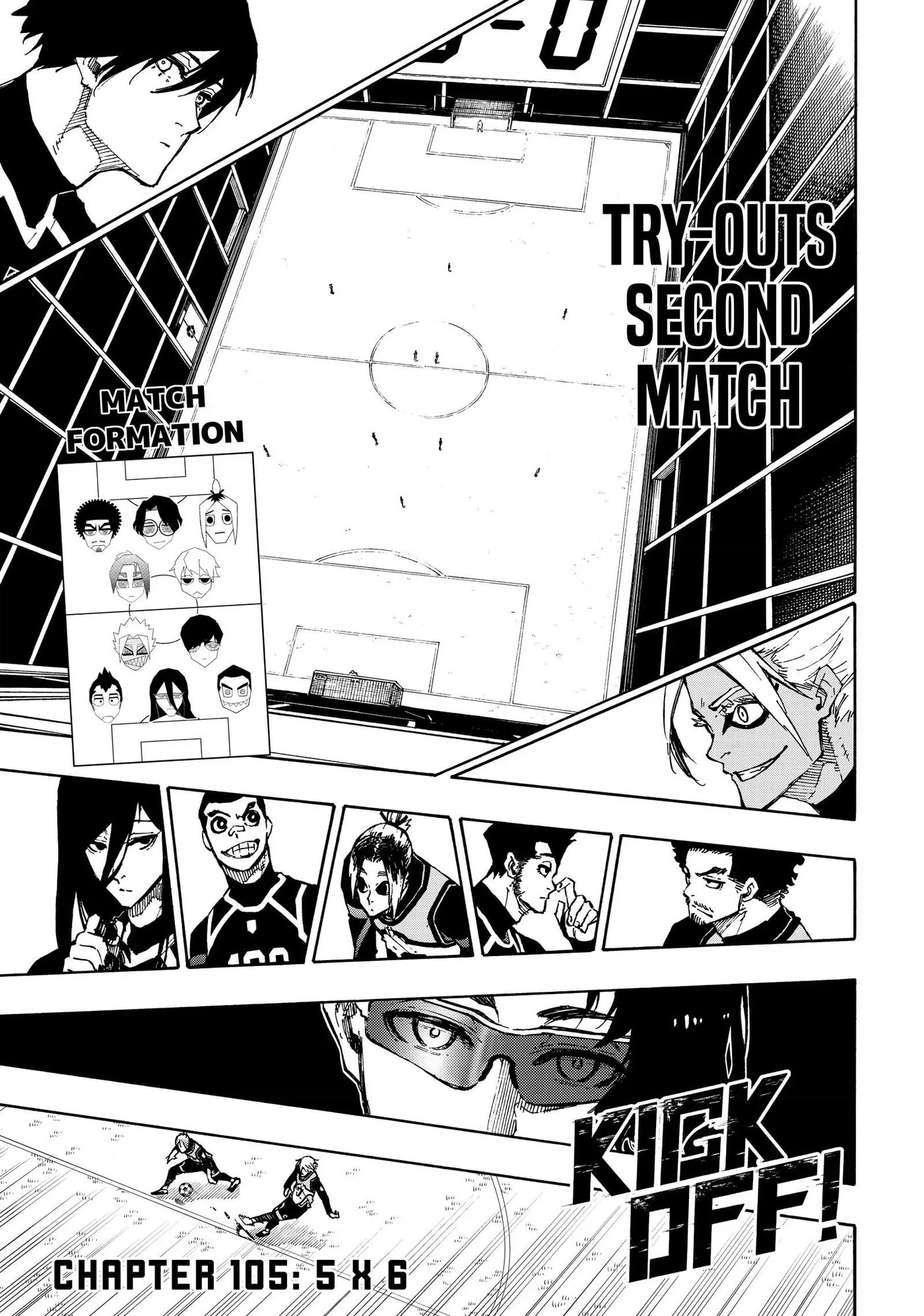 Blue Lock Chapter 105 page 1 - 