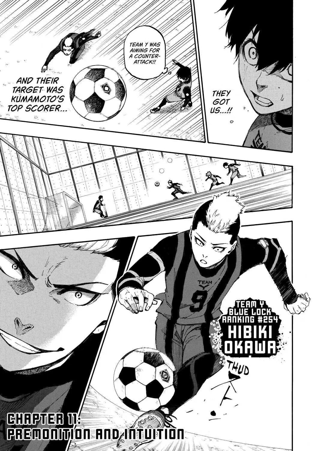 Blue Lock Chapter 11 page 1 - 