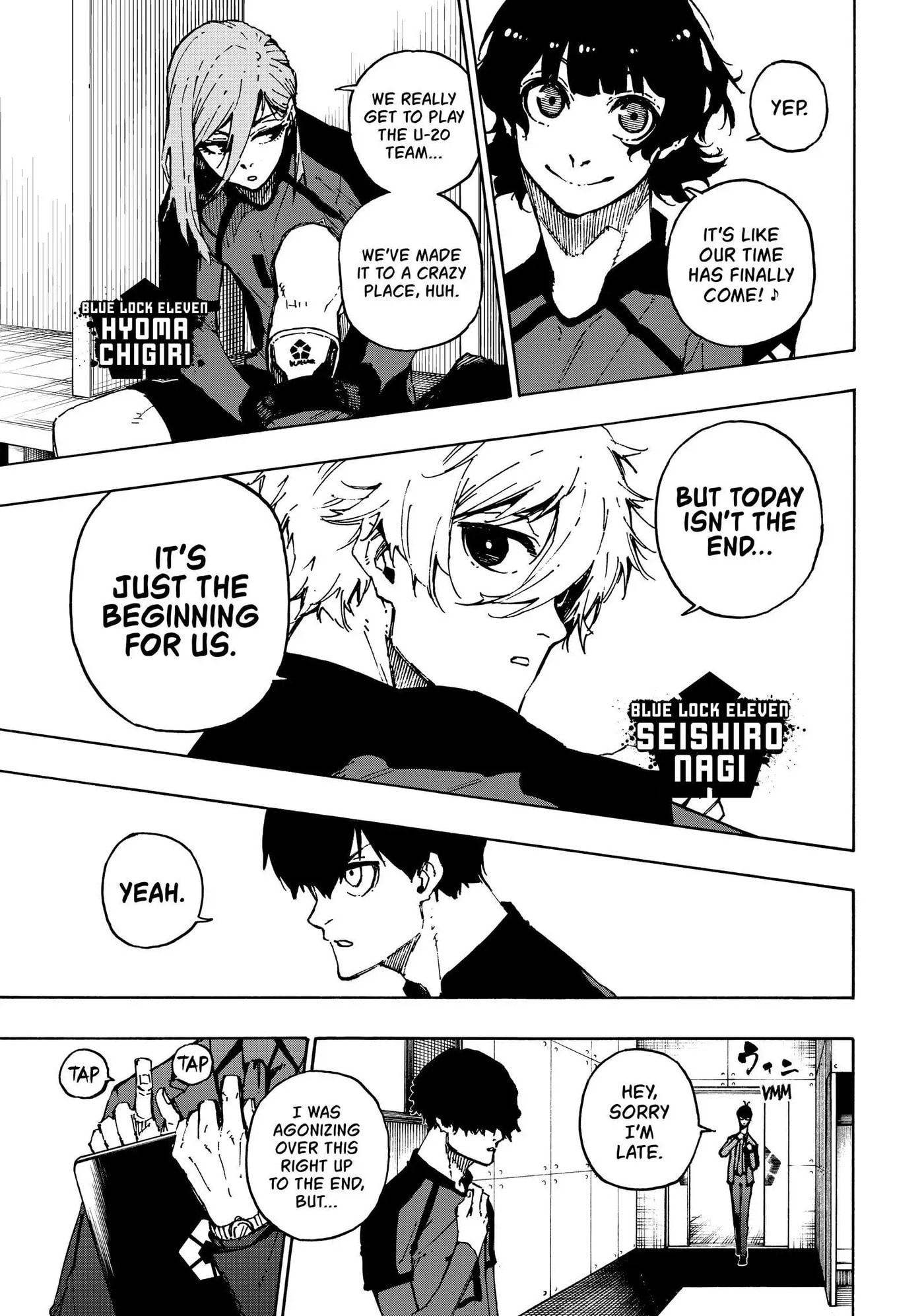 Blue Lock Chapter 112 page 3 - 