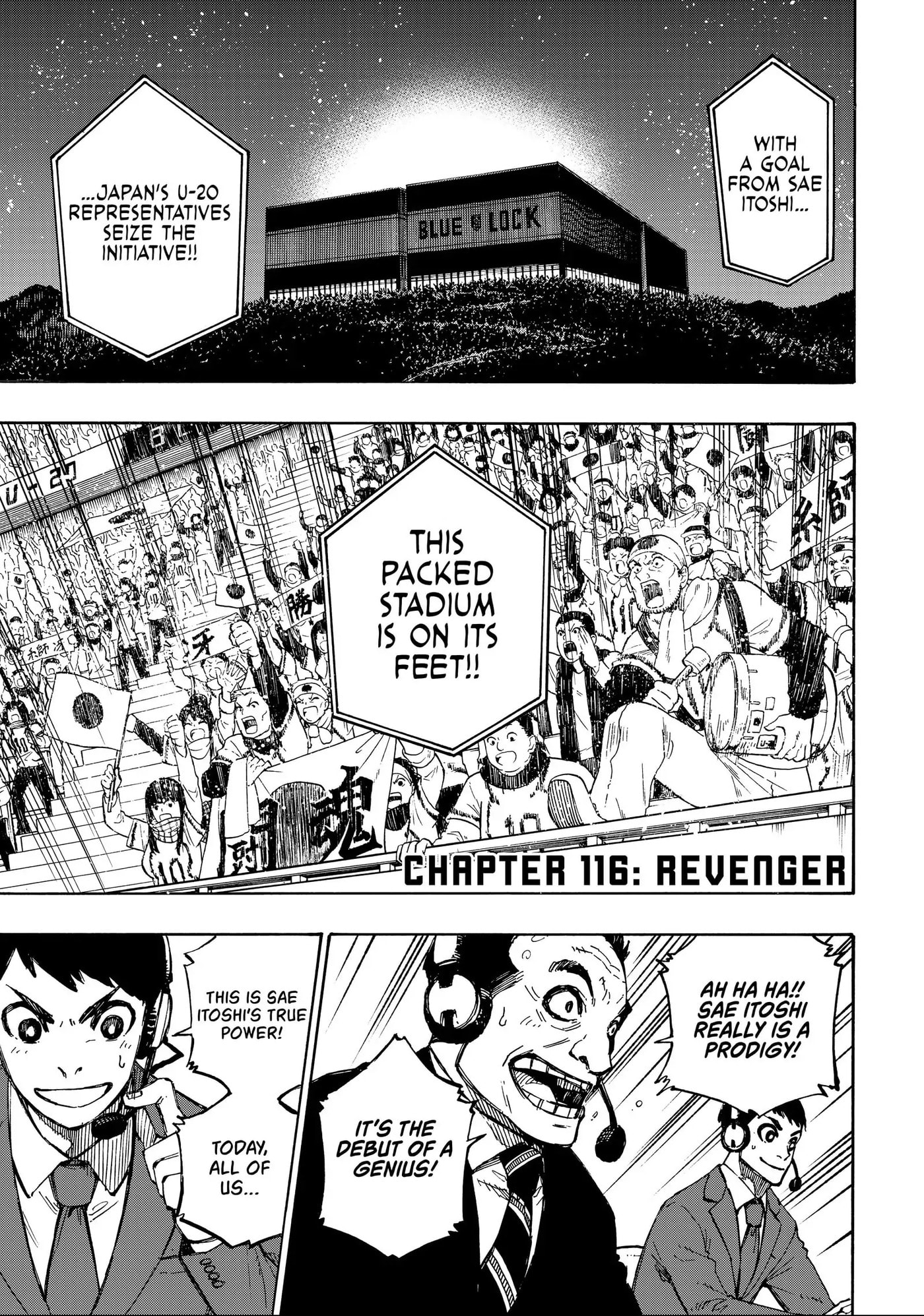 Blue Lock Chapter 116 page 1 - 