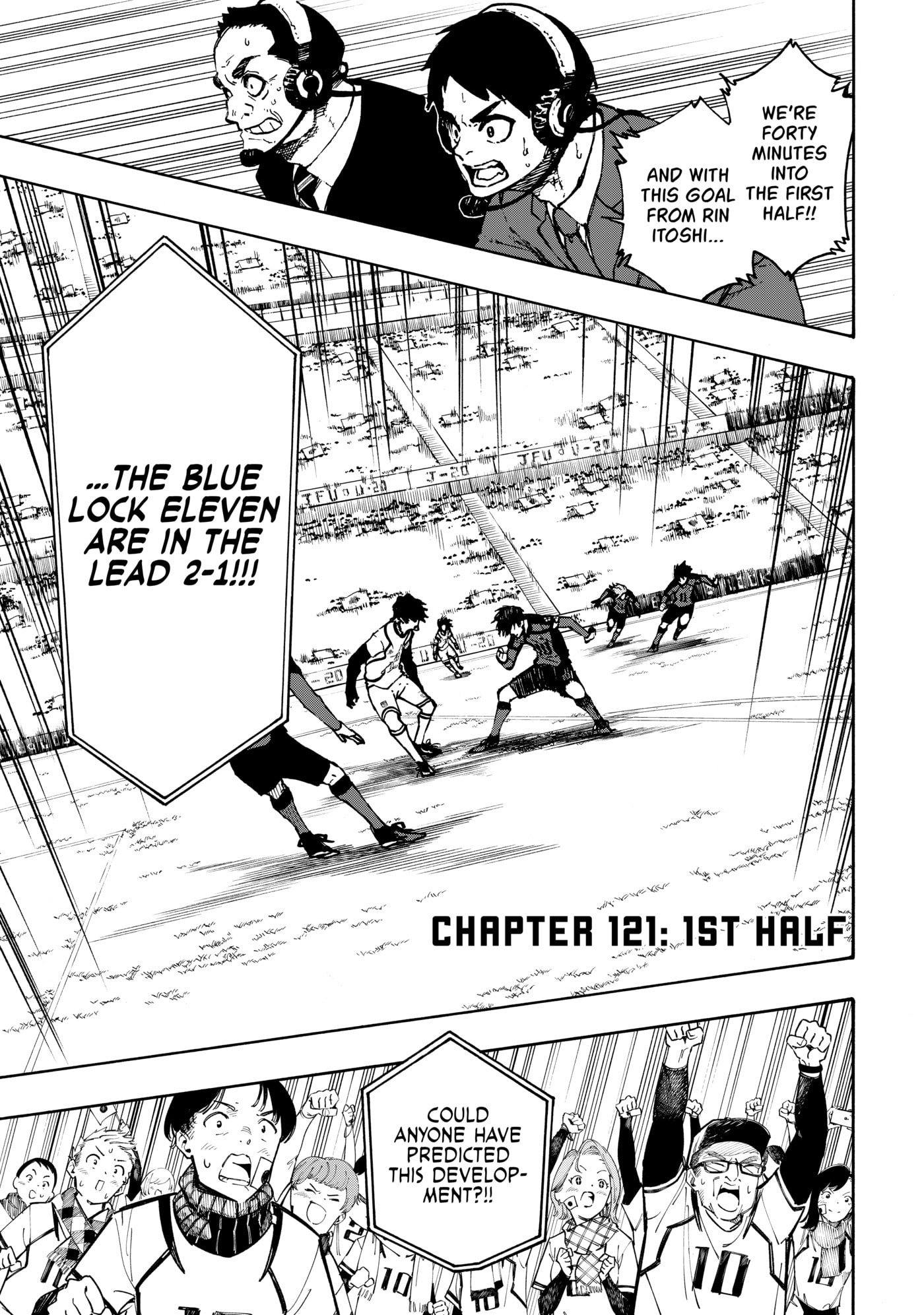 Blue Lock Chapter 121 page 1 - 