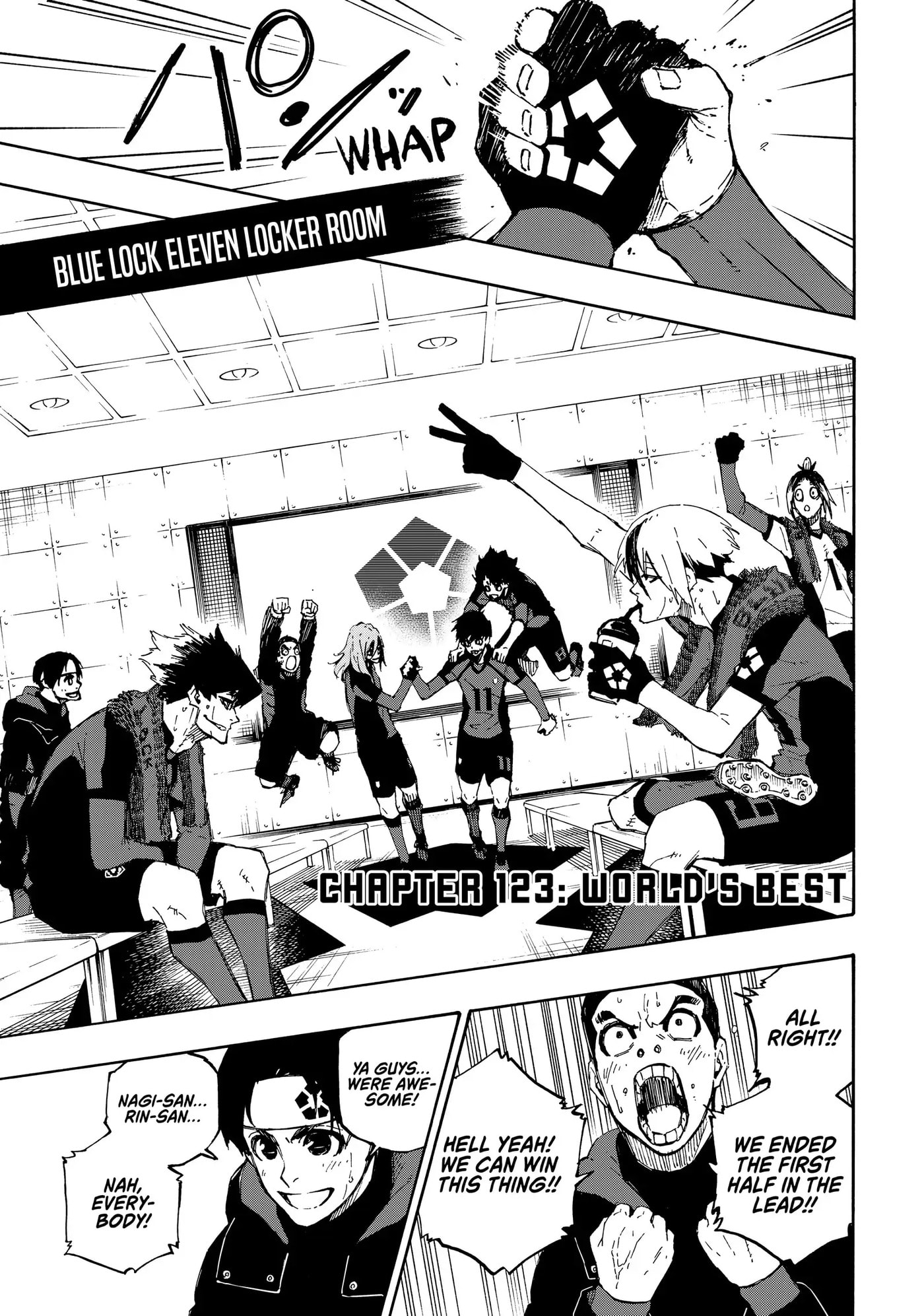 Blue Lock Chapter 123 page 1 - 