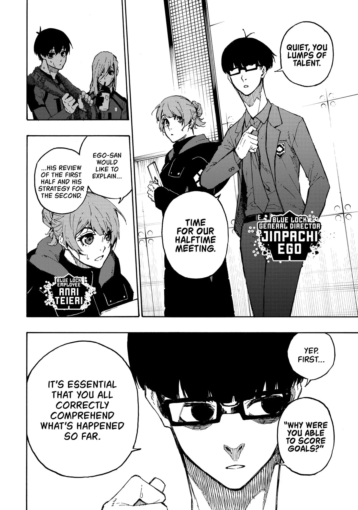 Blue Lock Chapter 123 page 4 - 