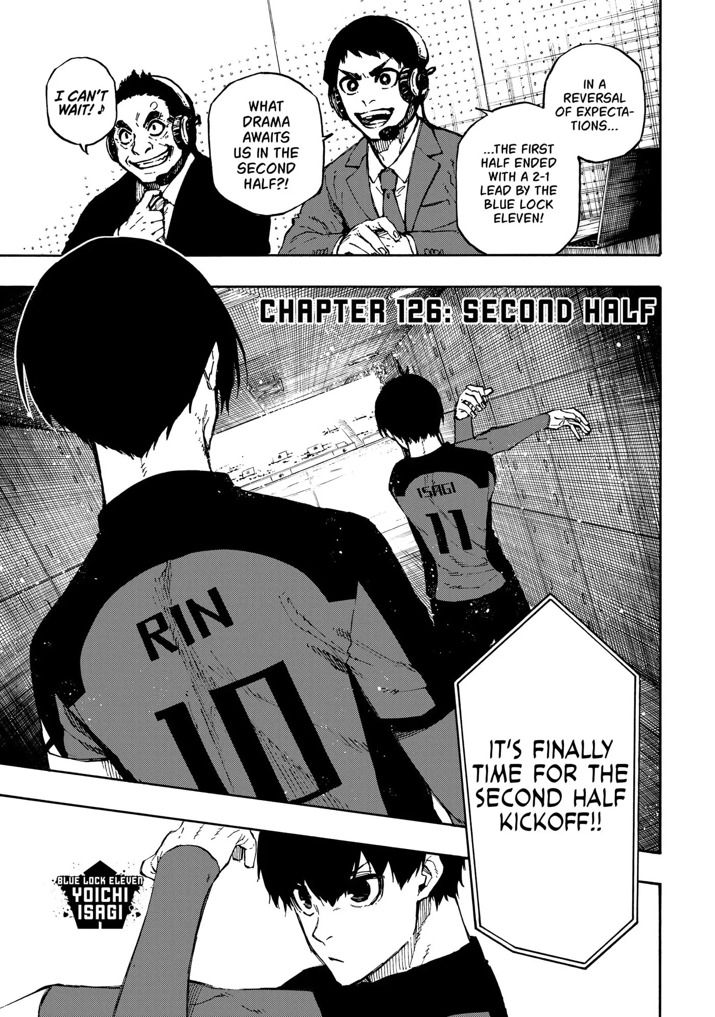 Blue Lock Chapter 126 page 1 - 