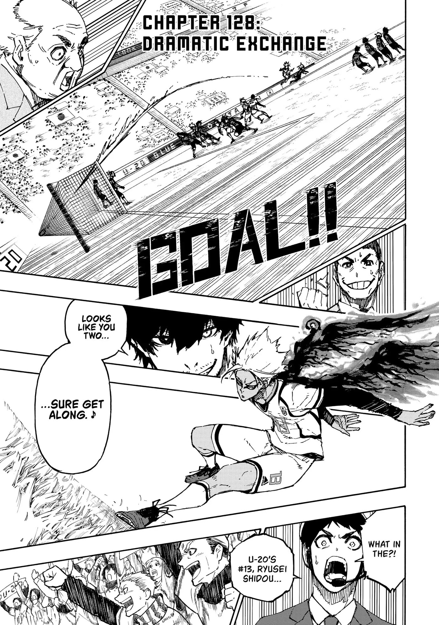 Blue Lock Chapter 128 page 1 - 