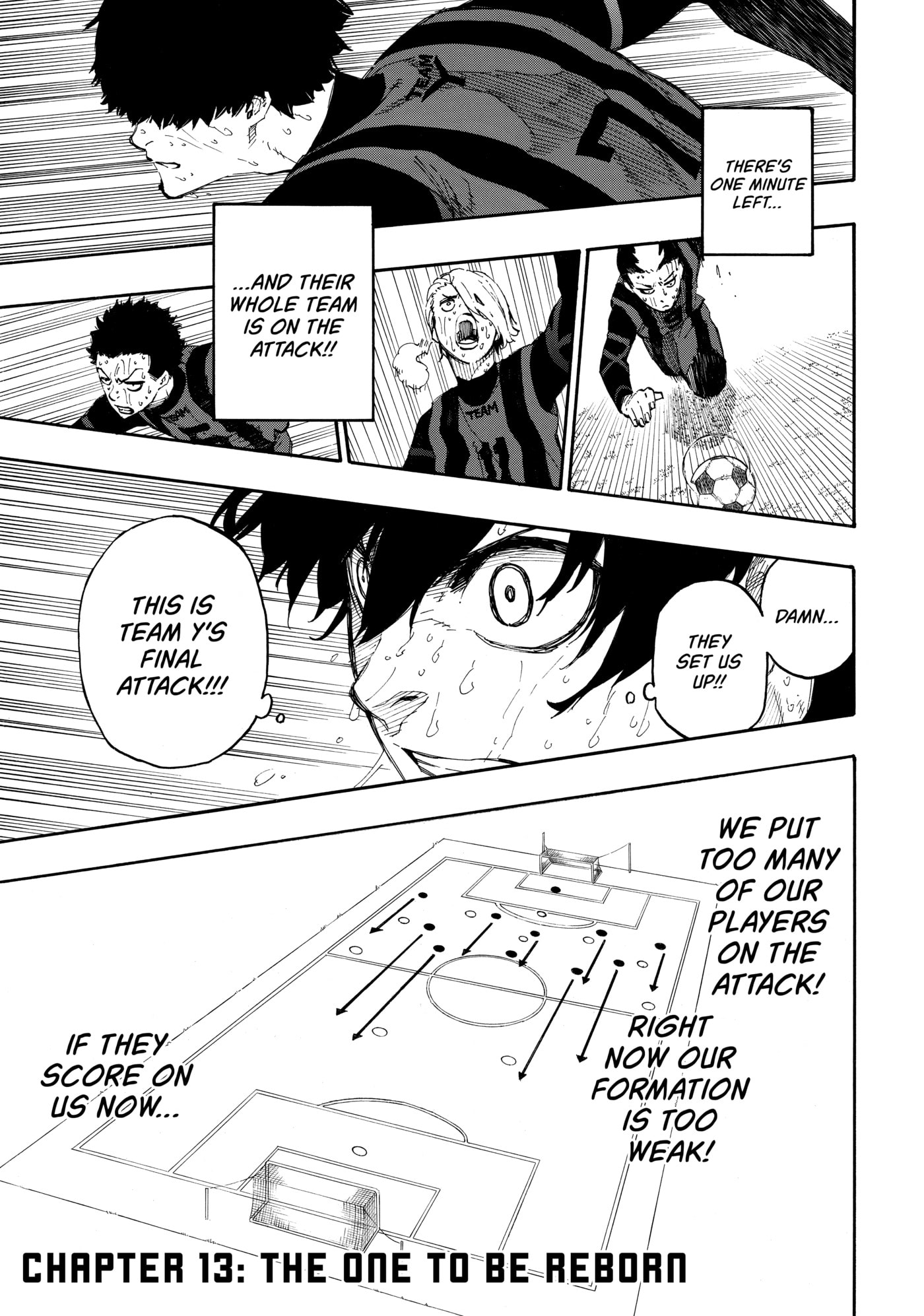 Blue Lock Chapter 13 page 1 - 